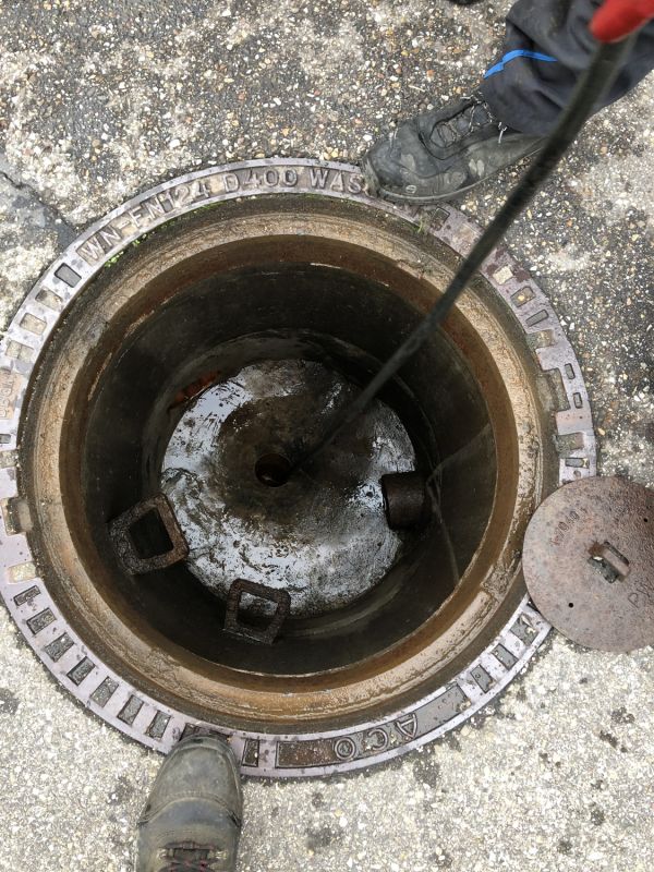 Storm drain cleaning